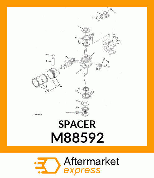 Spacer M88592