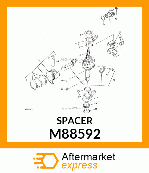 Spacer M88592