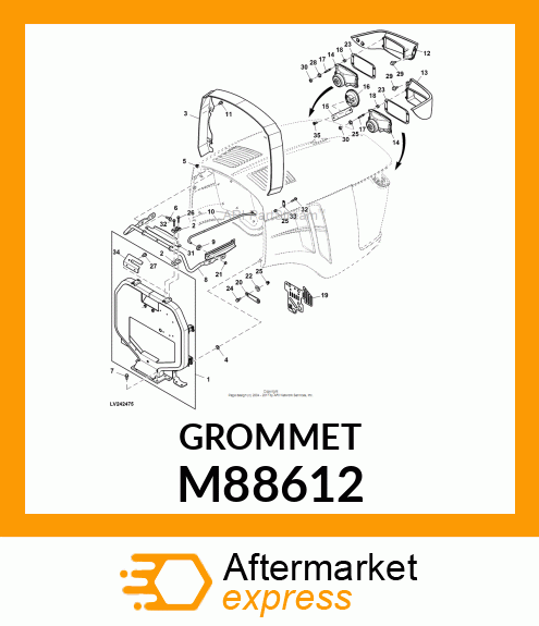 GROMMET M88612