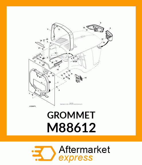 GROMMET M88612