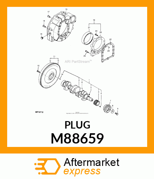 PLUG, ACCESS HOLE M88659