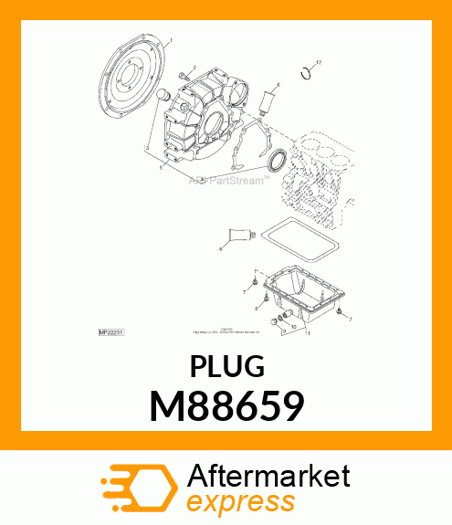 PLUG, ACCESS HOLE M88659