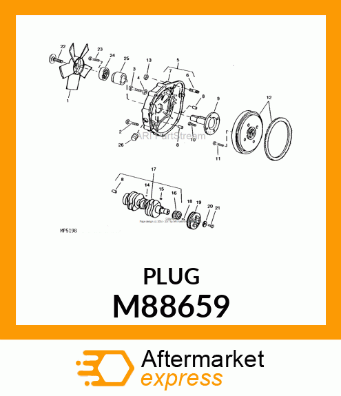 PLUG, ACCESS HOLE M88659