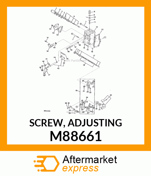 SCREW, ADJUSTING M88661