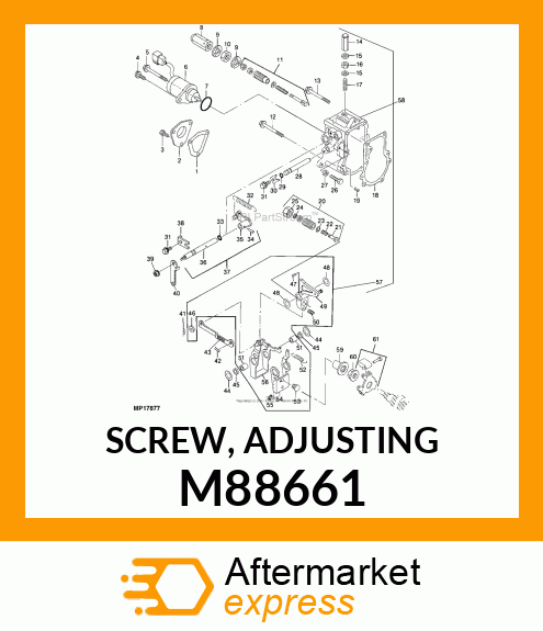 SCREW, ADJUSTING M88661