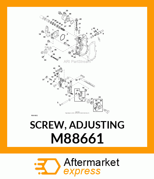 SCREW, ADJUSTING M88661