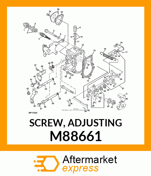 SCREW, ADJUSTING M88661