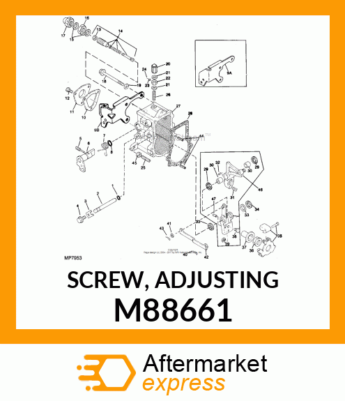 SCREW, ADJUSTING M88661