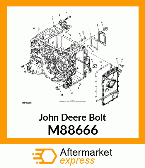 BOLT M88666