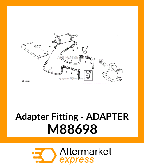 Adapter Fitting - ADAPTER M88698