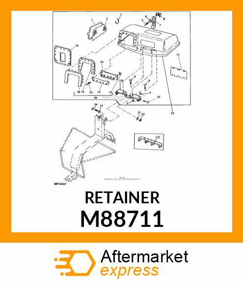 RETAINER M88711