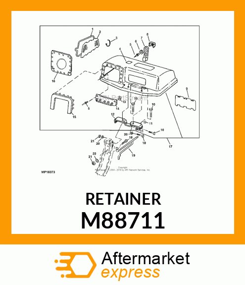 RETAINER M88711