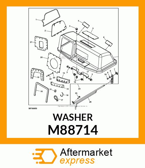 NUT, PUSH LOCK M88714