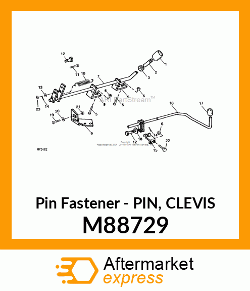 Pin Fastener M88729