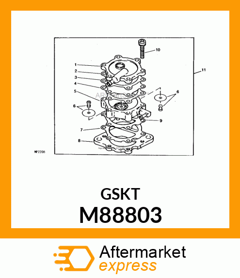 Diaphragm M88803