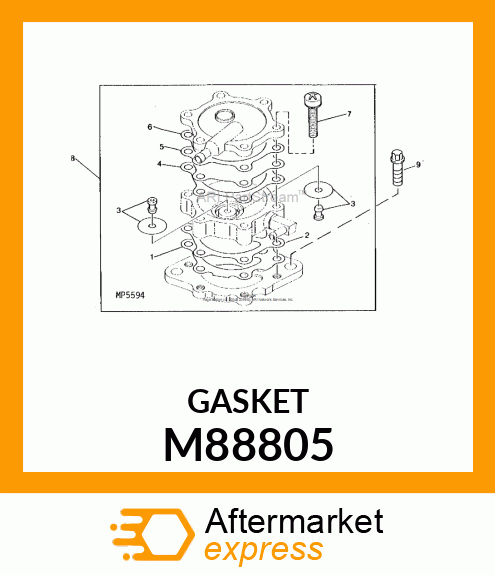 Gasket M88805