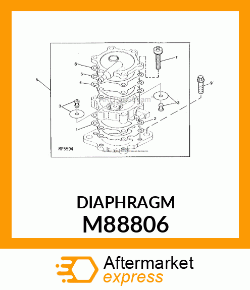 Diaphragm M88806