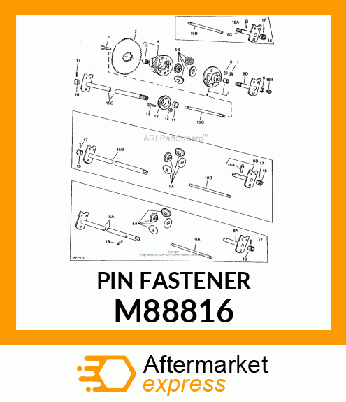 Pin Fastener M88816