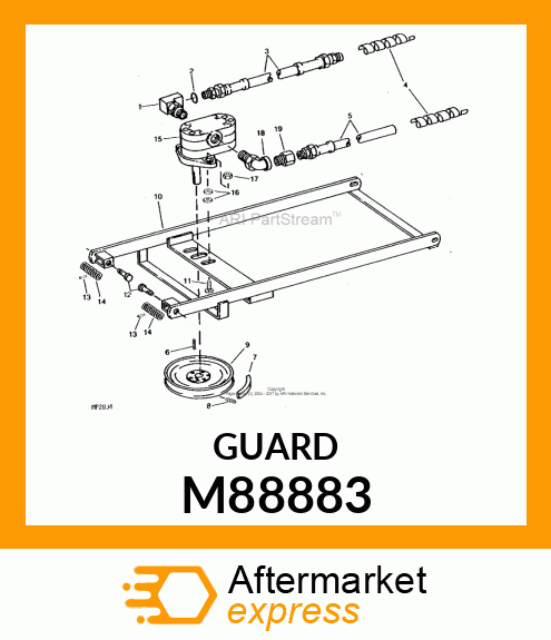 Guard - GUARD, HOSE M88883