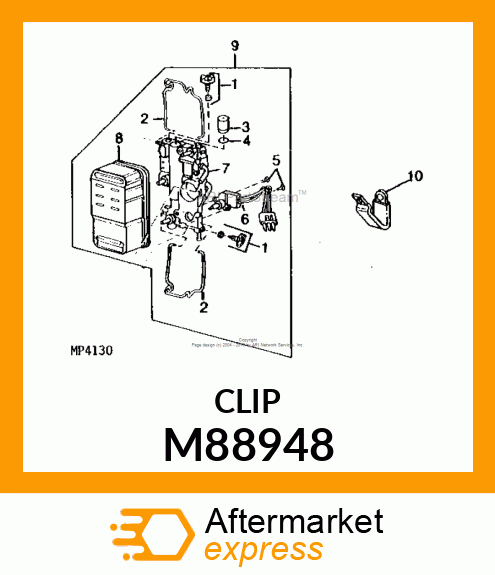 Clamp Filter M88948