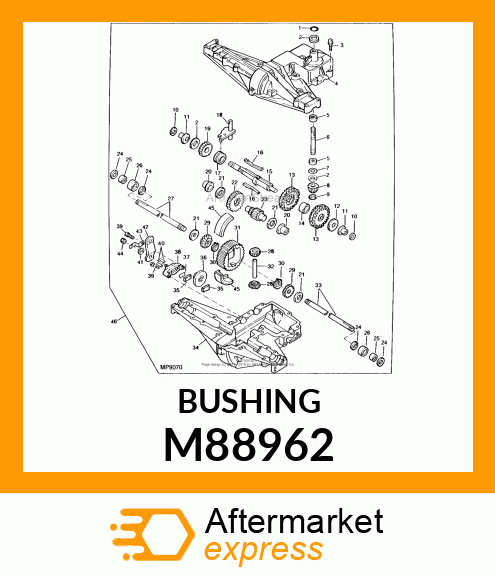 BUSHING, FLANGED M88962