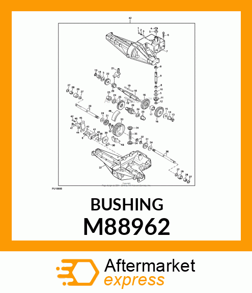 BUSHING, FLANGED M88962