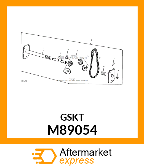 Gasket M89054