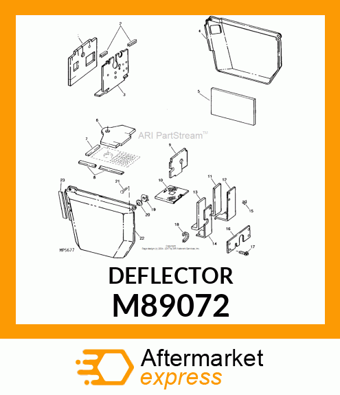 Deflector M89072