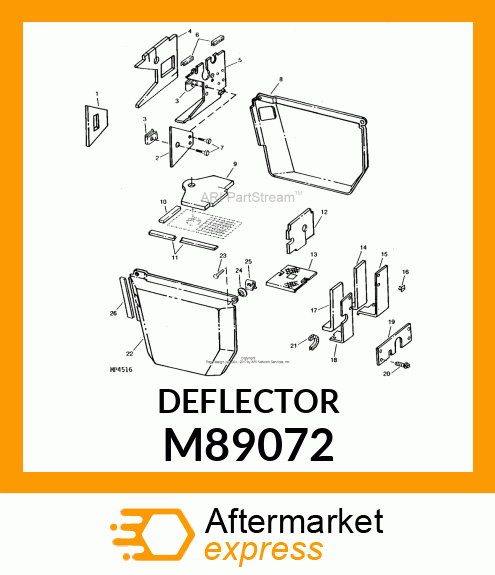 Deflector M89072