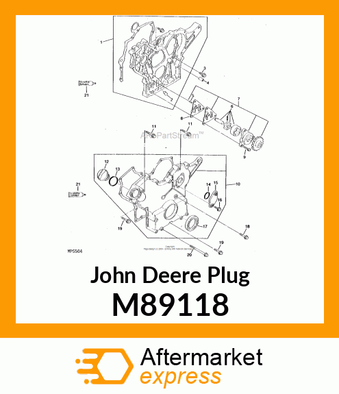 PLUG, 10 X 14 M89118