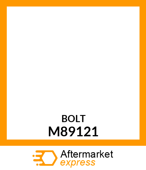 BOLT, FLANGE HEAD M6 X 80 M89121