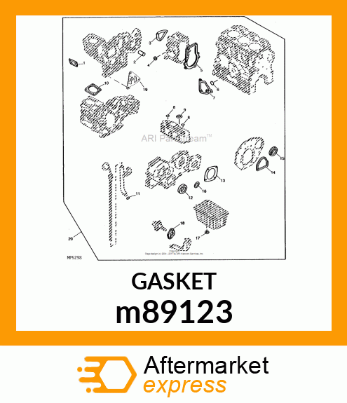 GASKET m89123