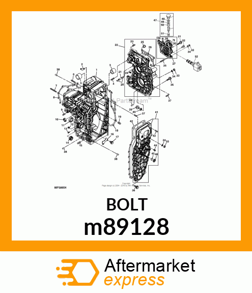 SCREW, FLANGED, METRIC m89128