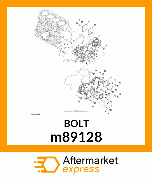 SCREW, FLANGED, METRIC m89128