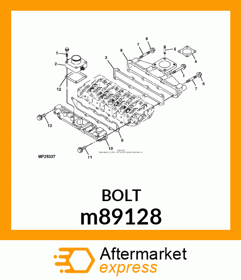 SCREW, FLANGED, METRIC m89128