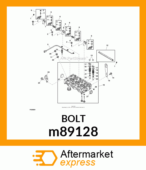 SCREW, FLANGED, METRIC m89128