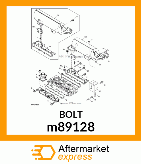 SCREW, FLANGED, METRIC m89128