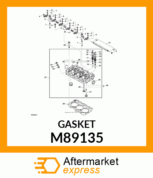 GASKET, FI NOZZLE M89135