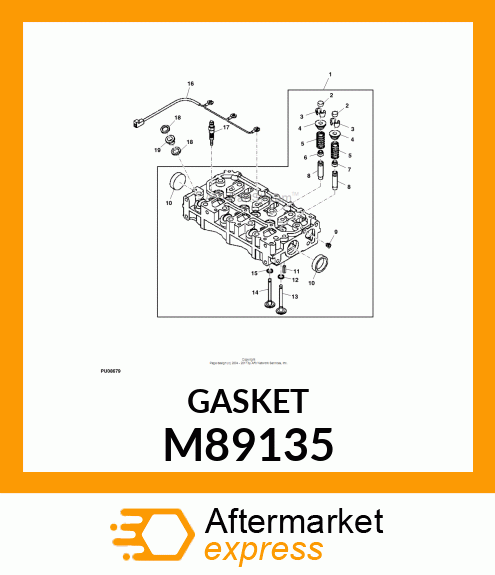 GASKET, FI NOZZLE M89135