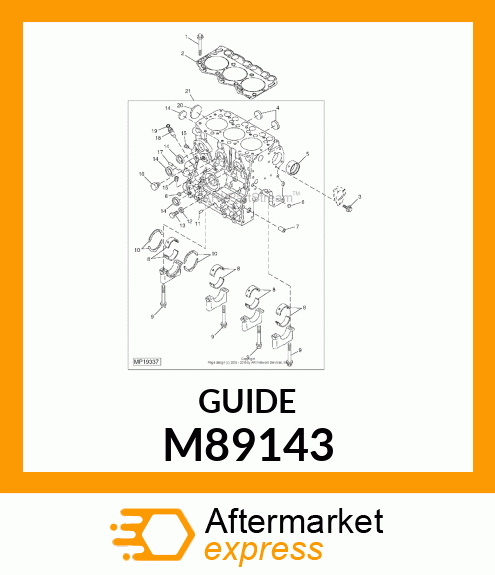 GUIDE, DIPSTICK M89143