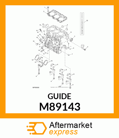 GUIDE, DIPSTICK M89143