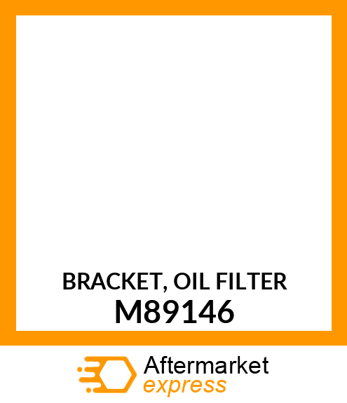 BRACKET, OIL FILTER M89146