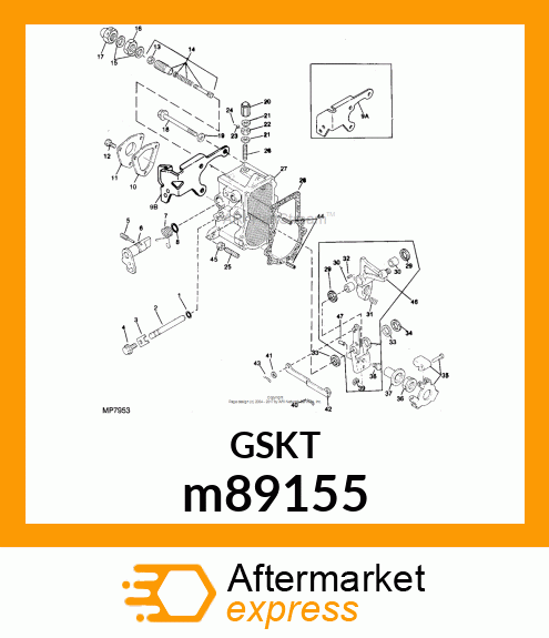 GASKET, GOV. CASE m89155