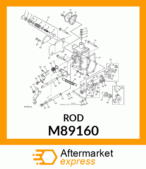 SHAFT M89160