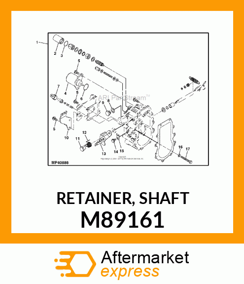 RETAINER, SHAFT M89161