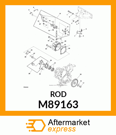 BOLT, M6 X 70 M89163