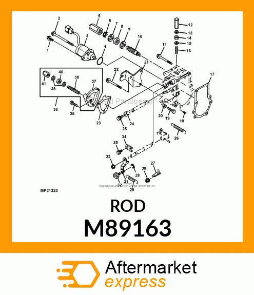 BOLT, M6 X 70 M89163