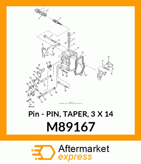 Pin M89167