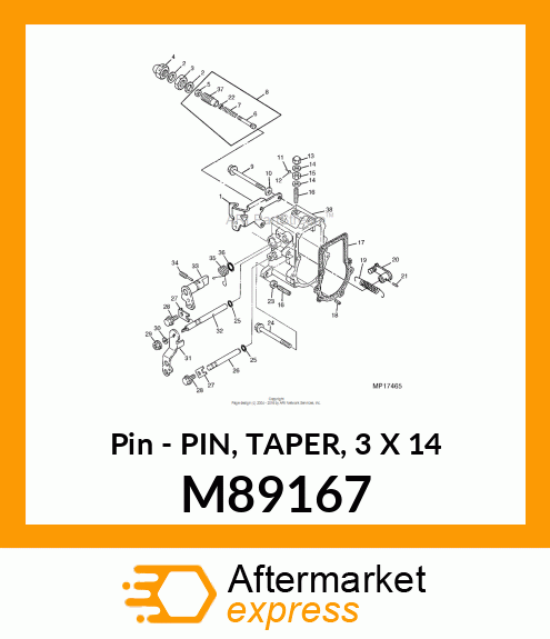 Pin M89167