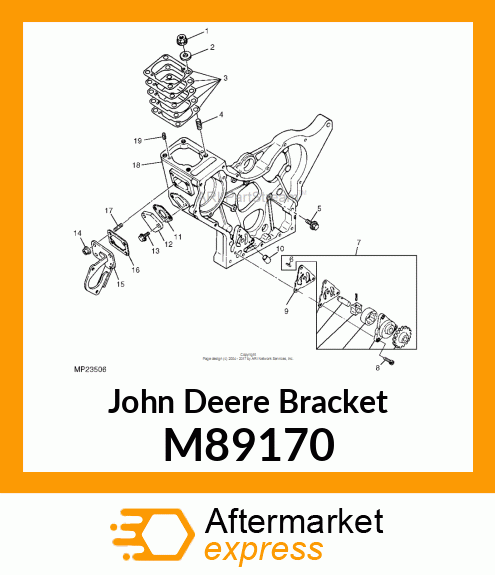 BRACKET, SOLENOID M89170